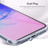 VAKIBO Premium Clear 1.5MM Thick Transparent Soft TPU Rubber Back Cover Case With Camera Protection Suitable for Samsung Galaxy Note 10 Plus