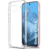 VAKIBO Premium Clear 1.5MM Thick Transparent Soft TPU Rubber Back Cover Case With Camera Protection Suitable for Google Pixel 9