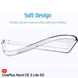 VAKIBO Premium Clear 1.5MM Thick Transparent Soft TPU Rubber Back Cover Case With Camera Protection Suitable for OnePlus Nord CE3 Lite