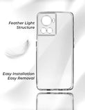 VAKIBO Premium Clear 1.5MM Thick Transparent Soft TPU Rubber Back Cover Case With Camera Protection Suitable for OnePlus 10R
