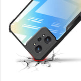 VAKIBO Best Selling Black and Transparent Coloured Made With Soft TPU and Acrylic Back Cover Case With 4 Corner and Camera Protection Suitable for Realme GT2 Pro