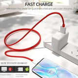 OnePlus Data Cable USB A To Type C(10A Red 1.5Meter)