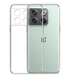 VAKIBO Premium Clear 1.5MM Thick Transparent Soft TPU Rubber Back Cover Case With Camera Protection Suitable for OnePlus 10T