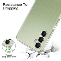 VAKIBO Premium Clear 1.5MM Thick Transparent Soft TPU Rubber Back Cover Case With Camera Protection Suitable for Samsung F34 5G