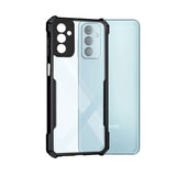 VAKIBO Best Selling Black and Transparent Coloured Made With Soft TPU and Acrylic Back Cover Case With 4 Corner and Camera Protection Suitable for Samsung Galaxy M23