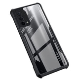 VAKIBO Best Selling Black and Transparent Coloured Made With Soft TPU and Acrylic Back Cover Case With 4 Corner and Camera Protection Suitable for Oppo F19s