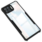 VAKIBO Super Premium Black Border Transparent Case With Corner Protection & Camera Protection Suitable for Oppo F17