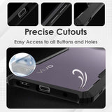 VAKIBO Best Selling Black and Transparent Coloured Made With Soft TPU and Acrylic Back Cover Case With 4 Corner and Camera Protection Suitable for Vivo Y39