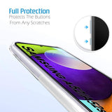 VAKIBO Premium Clear 1.5MM Thick Transparent Soft TPU Rubber Back Cover Case With Camera Protection Suitable for Samsung Galaxy A52