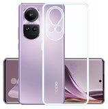 VAKIBO Super Premium Black Border Transparent Case With Corner Protection & Camera Protection Suitable for Oppo Reno 10 Pro