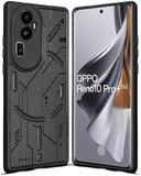 VAKIBO Black Coloured Back Cover Case Suitable for Oppo Reno 10 Pro Plus