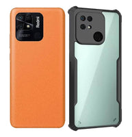 VAKIBO Super Premium Black Border Transparent Case With Corner Protection & Camera Protection Suitable for Mi Redmi 10