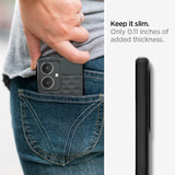 VAKIBO Parallax Design Black Coloured Made with Soft Rubber TPU Back Cover Case Camera Protection Ring Suitable for Oppo A59