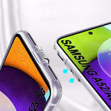 VAKIBO Premium Clear 1.5MM Thick Transparent Soft TPU Rubber Back Cover Case With Camera Protection Suitable for Samsung Galaxy A52