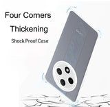 VAKIBO Super Premium Black Border Transparent Case With Corner Protection & Camera Protection Suitable for Oppo F27 Pro Plus