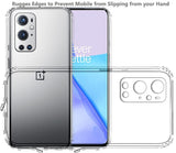 VAKIBO Premium Clear 1.5MM Thick Transparent Soft TPU Rubber Back Cover Case With Camera Protection Suitable for OnePlus 9 Pro