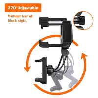 Car Phone Holder 360° Rotation Universal Smartphone Mount for Rear View Mirror