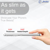 VAKIBO Premium Clear 1.5MM Thick Transparent Soft TPU Rubber Back Cover Case With Camera Protection Suitable for OnePlus 3