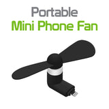 Portable Mini USB Fan for iPhones | Lightning Devices Multicolours