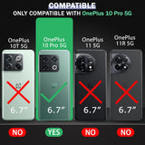 VAKIBO Premium Clear 1.5MM Thick Transparent Soft TPU Rubber Back Cover Case With Camera Protection Suitable for OnePlus 10 Pro