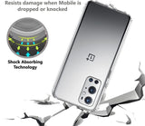 VAKIBO Premium Clear 1.5MM Thick Transparent Soft TPU Rubber Back Cover Case With Camera Protection Suitable for OnePlus 9 Pro
