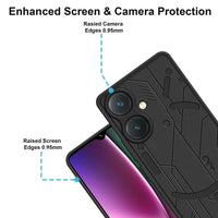 VAKIBO Black Coloured Back Cover Case Suitable for Vivo Y27
