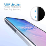 VAKIBO Premium Clear 1.5MM Thick Transparent Soft TPU Rubber Back Cover Case With Camera Protection Suitable for Samsung Galaxy Note 10 Plus