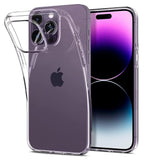VAKIBO Premium Clear 1.5MM Thick Transparent Soft TPU Rubber Back Cover Case With Camera Protection Suitable for Iphone 14 Pro Max