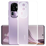 VAKIBO Super Premium Black Border Transparent Case With Corner Protection & Camera Protection Suitable for Oppo Reno 10 Pro Plus