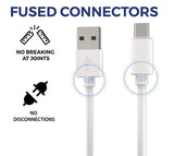 OPPO Data Cable USB A To Type C(8A White 1.5Meter)