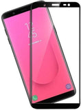 Super Premium Quality Tempered Glass Screen Guard Protector With Black Border Suitable For Samsung Galaxy J8/Samsung Galaxy J8 2018