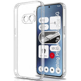 VAKIBO Premium Clear 1.5MM Thick Transparent Soft TPU Rubber Back Cover Case With Camera Protection Suitable for Nothing Phone 2A