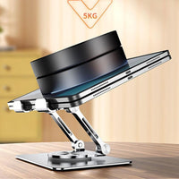 Tablet Stand Metal 360 Rotating S952 Silver