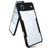 VAKIBO Super Premium Black Border Transparent Case With Corner Protection & Camera Protection Suitable for iPhone 17 Air