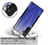 VAKIBO Best Selling Black and Transparent Coloured Made With Soft TPU and Acrylic Back Cover Case With 4 Corner and Camera Protection Suitable for Realme 6 Pro