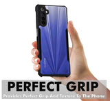 VAKIBO Best Selling Black and Transparent Coloured Made With Soft TPU and Acrylic Back Cover Case With 4 Corner and Camera Protection Suitable for Realme 6 Pro