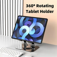 Tablet Stand Metal 360° Rotating S952 Black