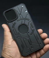 VAKIBO Black Coloured Back Cover Case Suitable for iphone 15 Pro