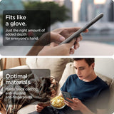 VAKIBO Parallax Design Black Coloured Made with Soft Rubber TPU Back Cover Case Camera Protection Ring Suitable for Moto G54