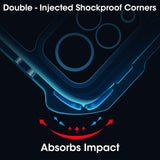 VAKIBO Best Selling Black and Transparent Coloured Made With Soft TPU and Acrylic Back Cover Case With 4 Corner and Camera Protection Suitable for Vivo V21