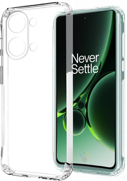 VAKIBO Premium Clear 1.5MM Thick Transparent Soft TPU Rubber Back Cover Case With Camera Protection Suitable for OnePlus Nord 3