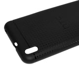 VAKIBO Dotted Design Black Coloured Soft TPU Back Cover Case Suitable for HTC Desire 816