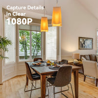 Imou 360° 1080P Full HD CCTV Security Camera, Human Detection, Motion Tracking, 2-Way Audio, Night Vision, Dome Camera with WiFi & Ethernet Connection, Alexa Enabled, Up to 256GB SD Card Support