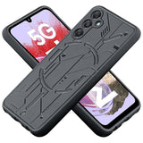 VAKIBO Black Coloured Back Cover Case Suitable for Samsung Galaxy F34