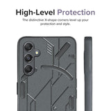 VAKIBO Black Coloured Back Cover Case Suitable for Samsung Galaxy F34