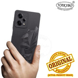 VAKIBO Bat Man 3D Mask Design Black Coloured Soft TPU Back Cover Case With Camera Protection Ring Suitable for Mi Poco X5 5G