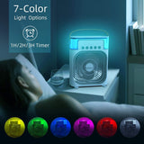 Portable Air Cooling Misting Fan with 5 Hole Spray