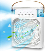 Portable Air Cooling Misting Fan with 5 Hole Spray