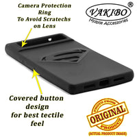 VAKIBO Black Coloured Back Cover Case Suitable for Google Pixel 6 Pro