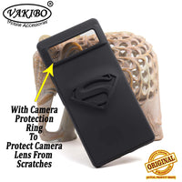 VAKIBO Black Coloured Back Cover Case Suitable for Google Pixel 6 Pro